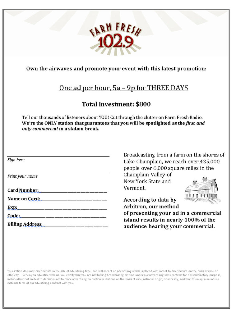 Concert Promotion